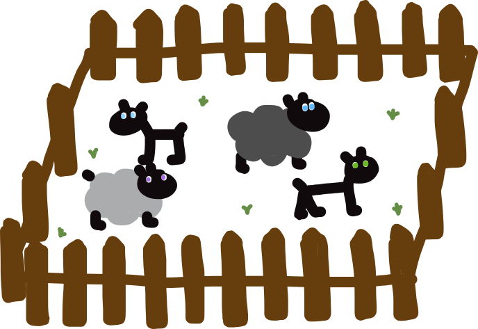 sheep pen