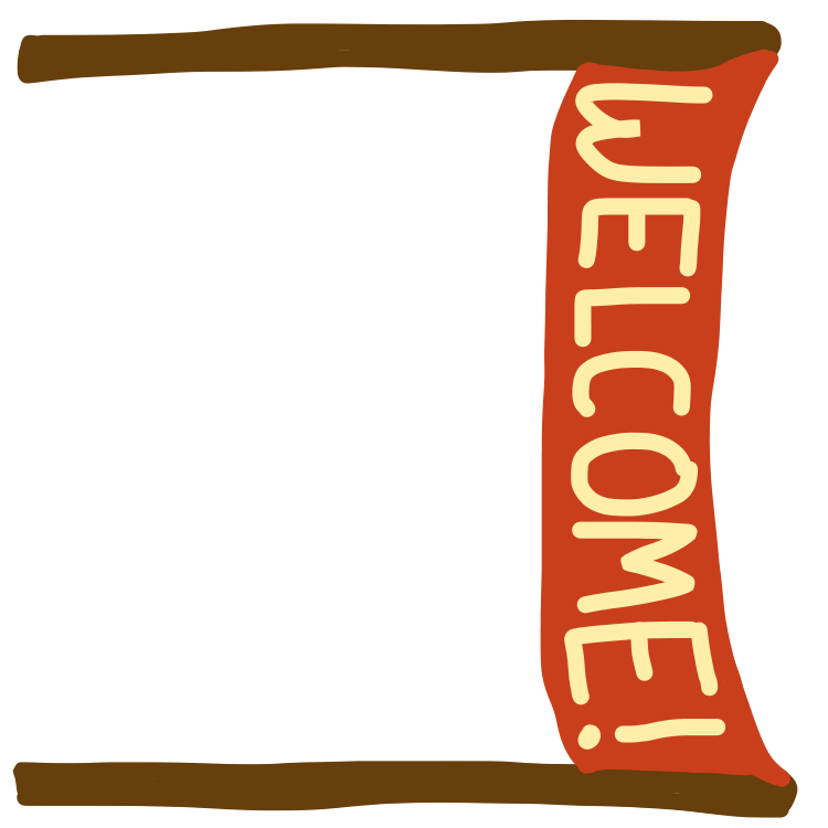 welcome sign